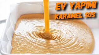 2 MALZEMELİ PİŞİRME GEREKTİRMEYEN KARAMEL SOS TARİFİ  TARİFLER VE KAHVALTI İÇİN HARİKA BİR SEÇENEK [upl. by Lucretia]