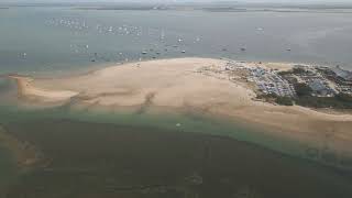 Discovering Hayling Island from Above  Breathtaking Views  Beautiful England  4K [upl. by Mattie328]