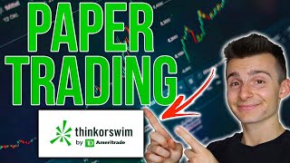 How To Paper Trade On TD Ameritrade Thinkorswim Desktop  Mobile  Shares  Options [upl. by Noelopan]