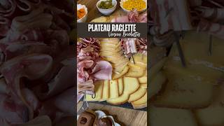 PLATEAU RACLETTE version brochettes  shorts cuisine recette food recipe faitmaison raclette [upl. by Milinda839]