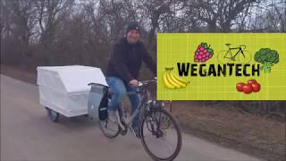 Fahrradwohnwagen unter 150€ bike caravan selber bauen [upl. by Gustave210]