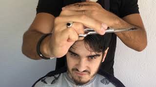 Tutoriel coupe milongue homme ✂️ [upl. by Ecidna]