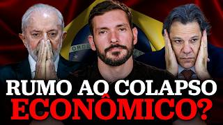 BRASIL À BEIRA DO COLAPSO ECONÔMICO  Lula e Haddad estão destruindo a economia [upl. by Nolyaj]