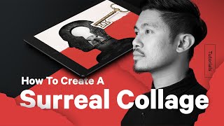 How to Create Surreal Collage Graphics – Design Tutorial [upl. by Atikin]