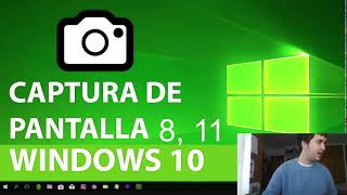 Como hacer una captura de pantalla en windows 10 11 8 7 sin programas Pc laptop portatil 2023 [upl. by Guy]