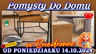 𝐁𝐈𝐄𝐃𝐑𝐎𝐍𝐊𝐀🐞Nowa Oferta Promocyjna Od Poniedziałku 14102024 Pomysły Do Domu [upl. by Honeywell]