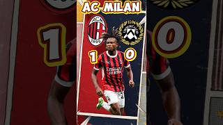 Milan 10 Udinese ❤️🖤 CHUKU FOR THE WIN  BIG 3 POINTS shorts acmilan milan [upl. by Talyah]