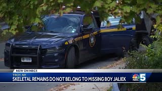 Skeletal remains in Troy NY do not belong to missing Jaliel Rainwalker [upl. by Heins]