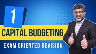 Capital Budgeting Revision Series Part  1 Tax Implications in Capital Budgeting  CA Final AFM [upl. by Indihar]