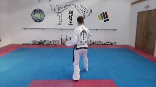 KwangGae Tul  1st Degree Black belt Pattern [upl. by Itsym]