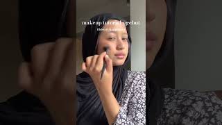 tutorial makeup makeup everydaymakeup makeupindo belajarmakeup makeuptips [upl. by Grim848]