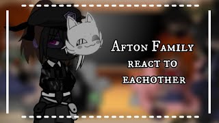 Afton Family React to eachother copyrighted  「part1」read desccc amp Elizabeth \ [upl. by Duleba]