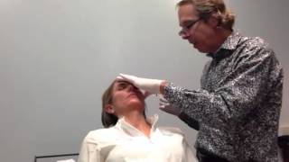 Injecting Sculptra into the temples Aesthetic Clinique Dr Weiner Destin Florida [upl. by Atig]