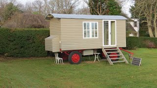 Self build Shepherds Hut  Living Wagon [upl. by Morissa]