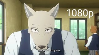 Legoshi wants to marry Haru part 2 beastars s2 ep 6 1080p english sub [upl. by Mehta323]