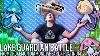 Pokémon Diamond  Pearl Lake Guardian Encounter Jazz Arrangement [upl. by Marler396]