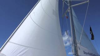 Lagoon 400 Sailing Review Marsh Harbor Bahamas  Charter Advisors [upl. by Nosaes]