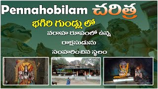 Penna Ahobilam Lakshmi Narasimha Swamy Temple History In Telugu  Pennahobilam Temple History [upl. by Winnie]