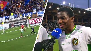 BAZOUMANA TOURÉ INTERVJU  SIRIUS 03 HAMMARBY [upl. by Nylaras]