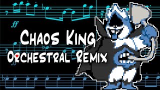 Chaos King  Orchestral Remix  Deltarune Chapter 1 [upl. by Annahgiel]