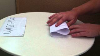 Tipp DinA4 Blatt Papier falten zur Welle  DinA4 Blatt Papier falten zur Welle Tutorial [upl. by Kali869]