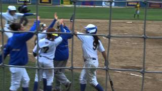 Blue Hens Softball Split vs George Mason [upl. by Sauer]