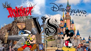 PARC DISNEY VS ASTERIX  LEQUEL EST LE MEILLEUR [upl. by Sivad]