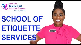 Learn Proper Etiquette from Etiquette Expert Etiquette School for Girls Boys amp Adults [upl. by Iolanthe]