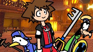 Kingdom Hearts 1 CONDENSED  Animation Parody [upl. by Eelanna165]