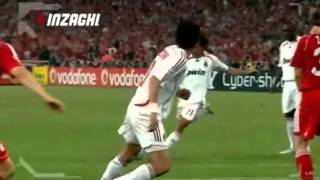 Fillipo Inzaghis Top 10 Goals for Milan [upl. by Eenaej751]