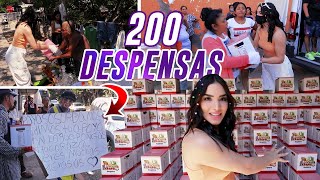 REGALE 200 CAJAS DE DESPENSA 😱 ASÍ REACCIONARON  Kimberly Loaiza [upl. by Dhruv]