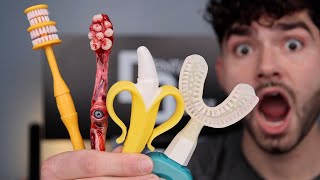 Ranking my EPIC Toothbrush Collection [upl. by Austina]