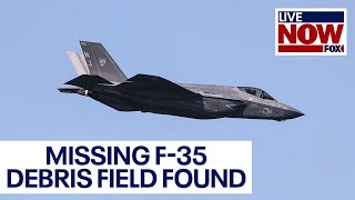 Missing F35 fighter jet debris field located in South Carolina  LiveNOW from FOX [upl. by Novelia]