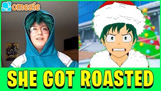 Omegle but I try to ROAST people as Deku VRChat VR [upl. by Yeleek780]