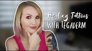 Healing a Tattoo with TEGADERM [upl. by Hnim]