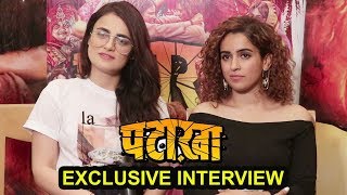 EXCLUSIVE I Sanya Malhotra And Radhika Madan On Their Upcoming Movie Pataakha [upl. by Dugald960]