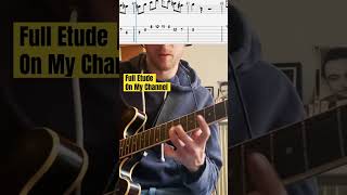 Bebop scale pattern vs Bebop lick jazz guitar bebopjazzguitar [upl. by Eelak663]