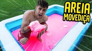 100 KILOS DE AMIDO NA PISCINA  AREIA MOVEDIÇA   REZENDE EVIL [upl. by Attebasile]