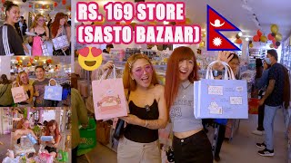 Sasto Bazar in Nepal🇳🇵Part 1 ll Yeshidon Vlogs 😍 jun saman kinepani Rs 169 [upl. by Noevad]