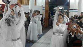 Danza BODAS DEL CORDEROMi Cristo no esta muertoGrita CantaRemolino parte 1 [upl. by Dirgni504]