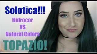 Solotica Lenses Hidrocor VS Natural Colors TOPAZIO [upl. by Jolie221]