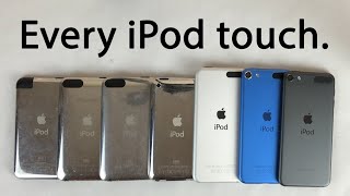 Reviewing Every iPod touch RIP iPod [upl. by Yelnet]