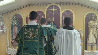 Live Mass Father Midgley 17th Sunday After Pentecost Sep 15th 2024 [upl. by Ahterahs]