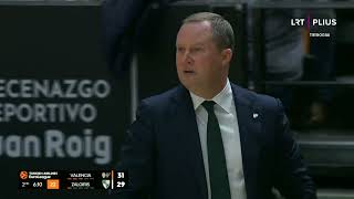 202223 Euroleague R10 Valencia  Žalgiris Full Highlights [upl. by Jenks]