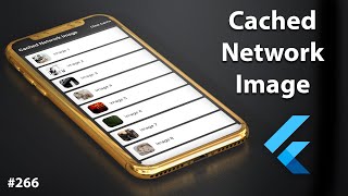 Flutter Tutorial  Cached Network Image Download amp Cache Network Image [upl. by Katalin197]