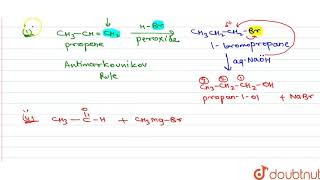 How will you convert  a Propene to Propan1ol  b Ethanal to Propan2ol [upl. by Gio221]