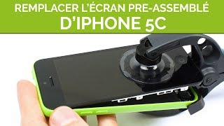 Réparer lécran preassemblé de son iPhone 5C [upl. by Nwadal700]