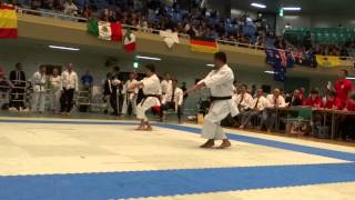 Kata Tekki Shodan  José Mari Ramírez  2014 13th Funakoshi Gichin Cup [upl. by Melissa]