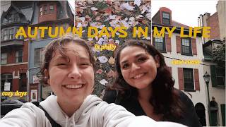 autumn on the east coast 🍂  PHILLY VLOG [upl. by Theodosia966]