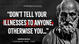 quotHippocrates Most Powerful Quotes  Timeless Wisdom in Medicinequot [upl. by Ellene]